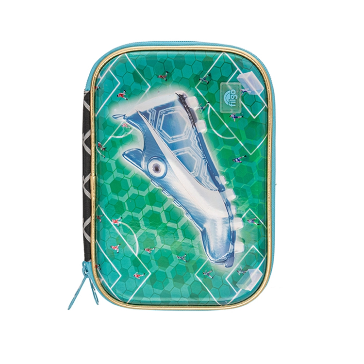 Cartuchera Escolar Filgo 2026 3D Rigid futbol Argentina 2 Pisos Art.CA26-R3D-010